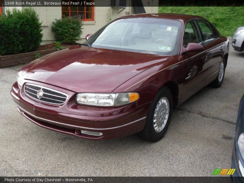 Bordeaux Red Pearl / Taupe 1998 Buick Regal LS