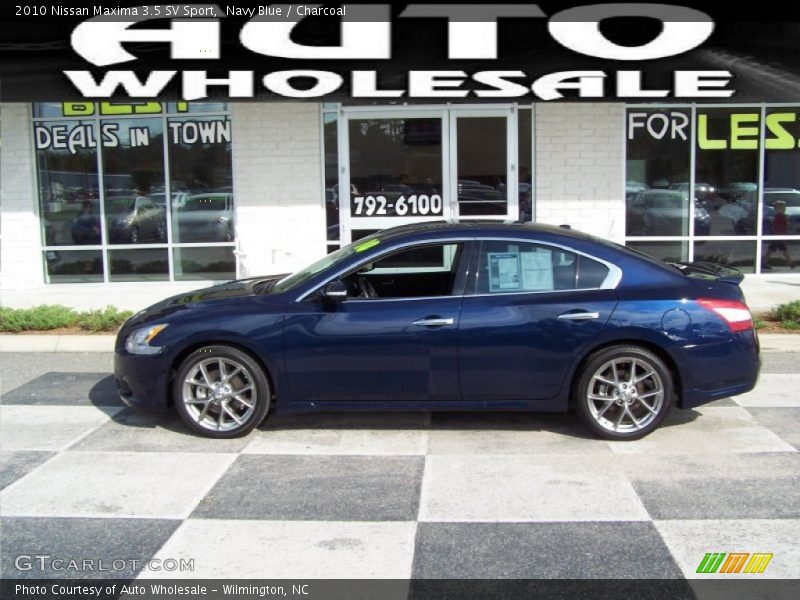 Navy Blue / Charcoal 2010 Nissan Maxima 3.5 SV Sport