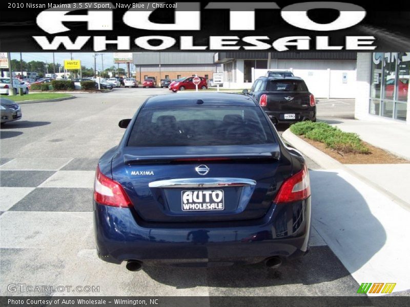 Navy Blue / Charcoal 2010 Nissan Maxima 3.5 SV Sport
