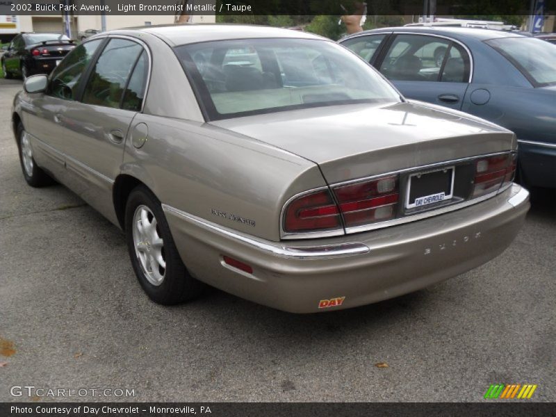 Light Bronzemist Metallic / Taupe 2002 Buick Park Avenue
