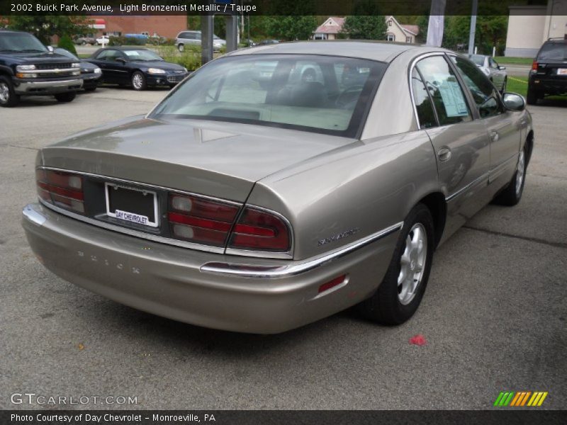 Light Bronzemist Metallic / Taupe 2002 Buick Park Avenue