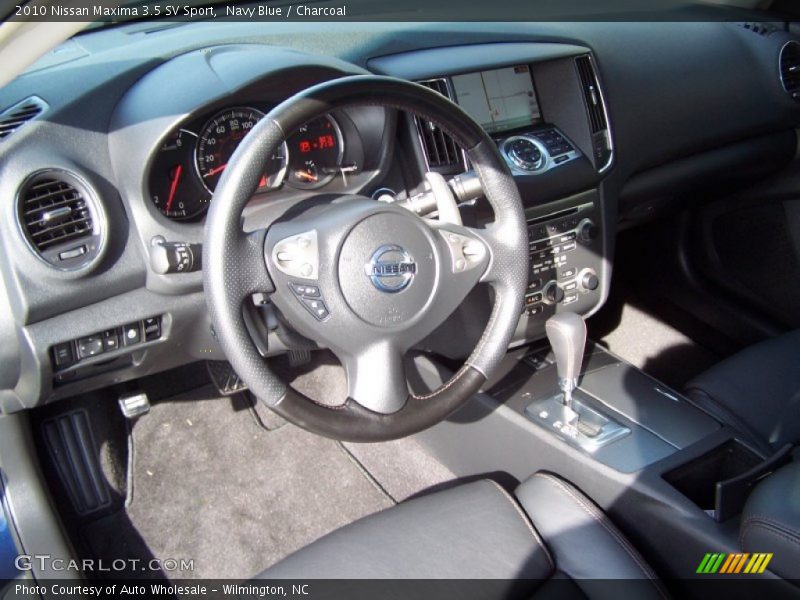 Navy Blue / Charcoal 2010 Nissan Maxima 3.5 SV Sport
