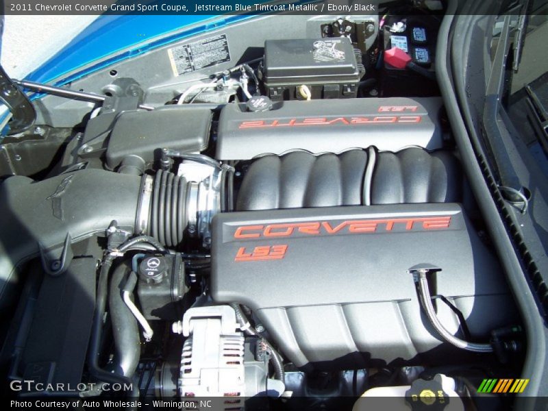  2011 Corvette Grand Sport Coupe Engine - 6.2 Liter OHV 16-Valve LS3 V8