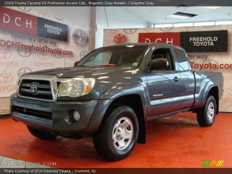 Magnetic Gray Metallic / Graphite Gray 2009 Toyota Tacoma V6 PreRunner Access Cab