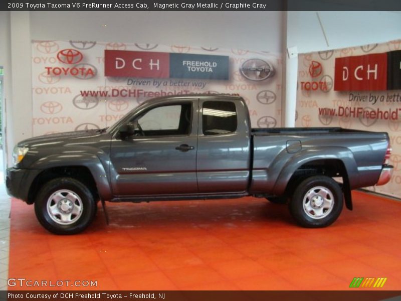 Magnetic Gray Metallic / Graphite Gray 2009 Toyota Tacoma V6 PreRunner Access Cab