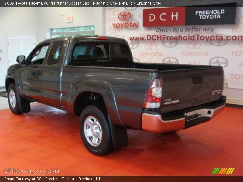 Magnetic Gray Metallic / Graphite Gray 2009 Toyota Tacoma V6 PreRunner Access Cab