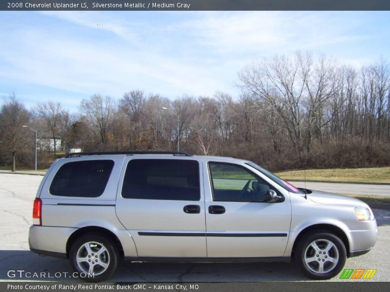 Silverstone Metallic / Medium Gray 2008 Chevrolet Uplander LS