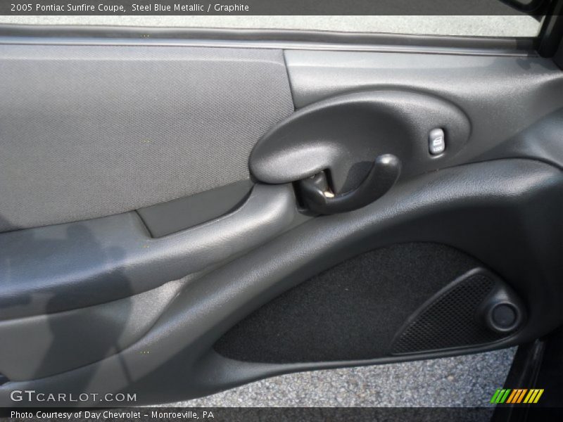 Steel Blue Metallic / Graphite 2005 Pontiac Sunfire Coupe