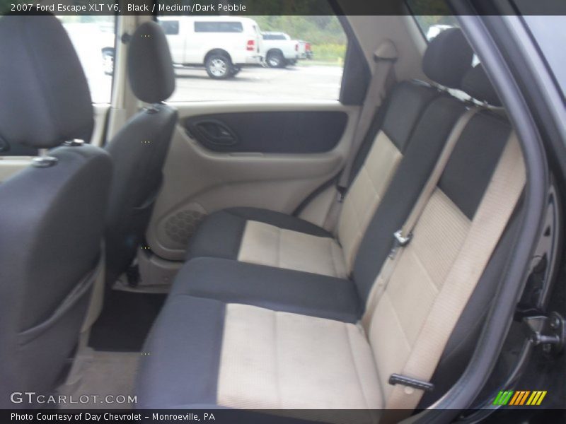 Black / Medium/Dark Pebble 2007 Ford Escape XLT V6