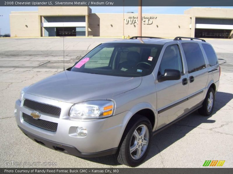 Silverstone Metallic / Medium Gray 2008 Chevrolet Uplander LS