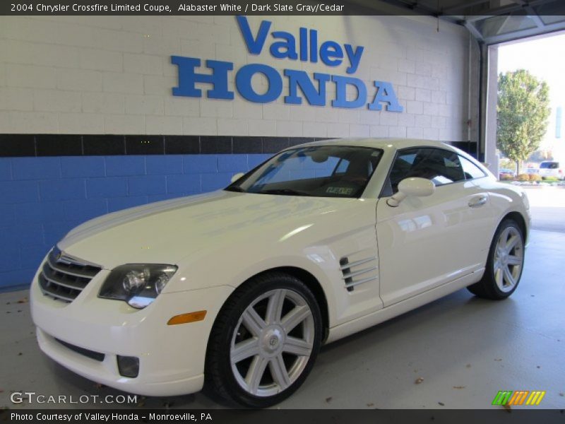 Alabaster White / Dark Slate Gray/Cedar 2004 Chrysler Crossfire Limited Coupe