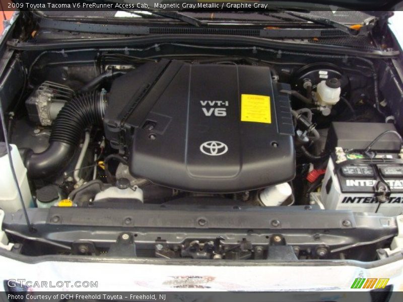 Magnetic Gray Metallic / Graphite Gray 2009 Toyota Tacoma V6 PreRunner Access Cab