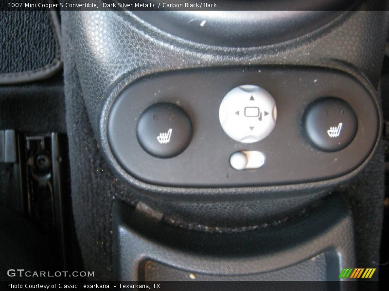 Dark Silver Metallic / Carbon Black/Black 2007 Mini Cooper S Convertible