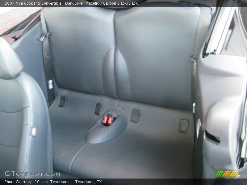 Dark Silver Metallic / Carbon Black/Black 2007 Mini Cooper S Convertible
