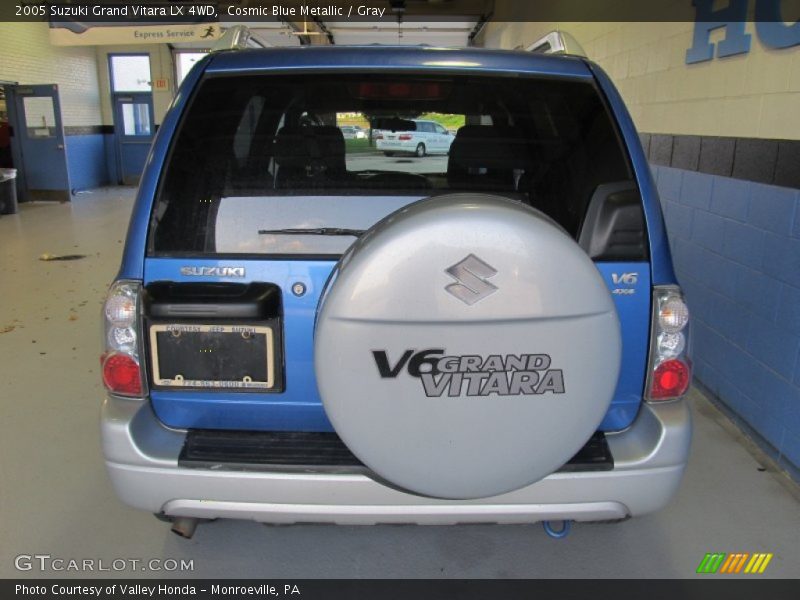 Cosmic Blue Metallic / Gray 2005 Suzuki Grand Vitara LX 4WD