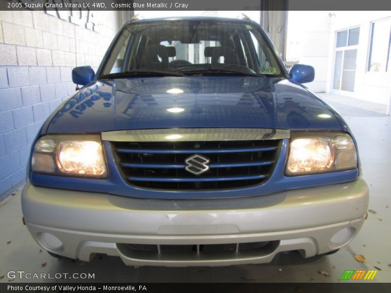 Cosmic Blue Metallic / Gray 2005 Suzuki Grand Vitara LX 4WD