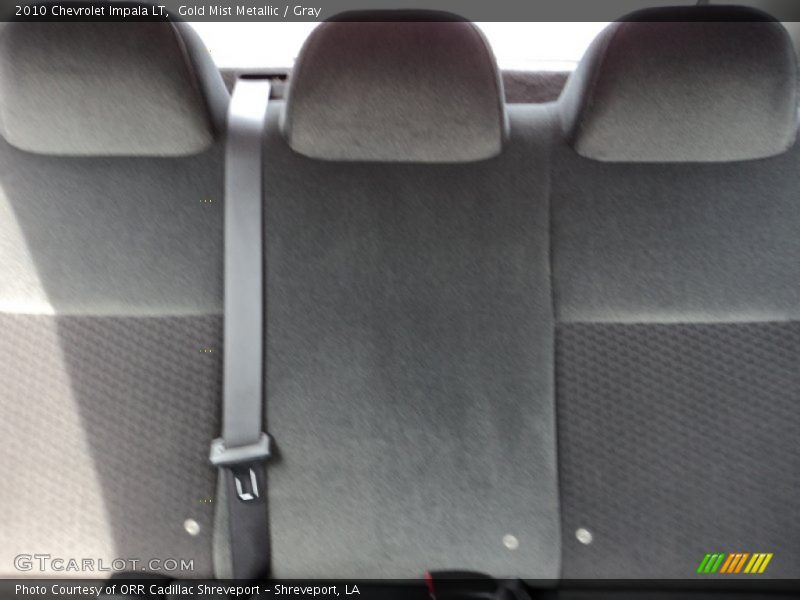 Gold Mist Metallic / Gray 2010 Chevrolet Impala LT