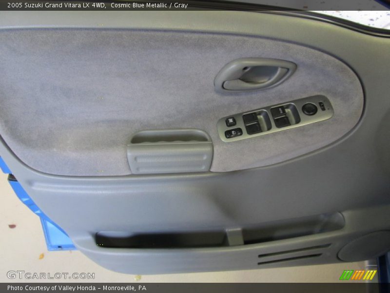 Cosmic Blue Metallic / Gray 2005 Suzuki Grand Vitara LX 4WD