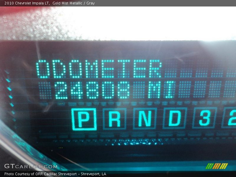 Gold Mist Metallic / Gray 2010 Chevrolet Impala LT