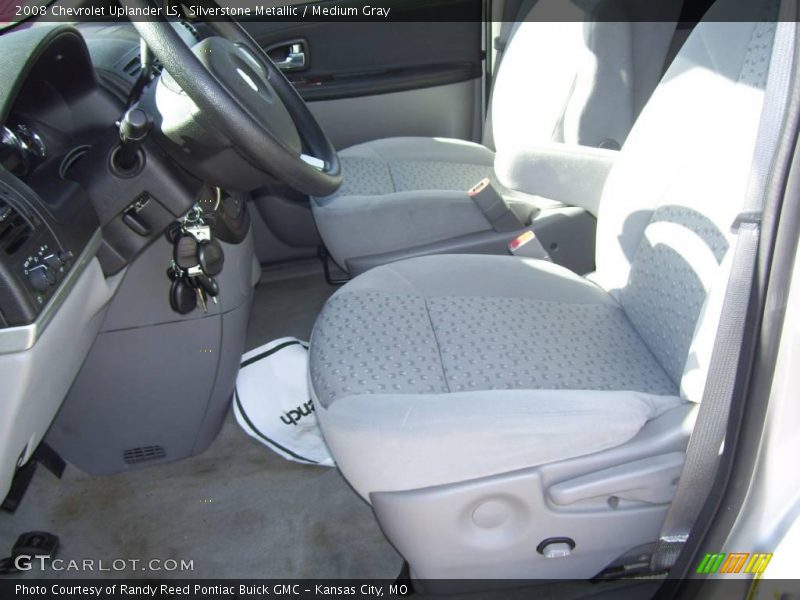 Silverstone Metallic / Medium Gray 2008 Chevrolet Uplander LS
