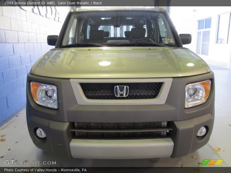 Satin Silver Metallic / Black 2003 Honda Element EX AWD