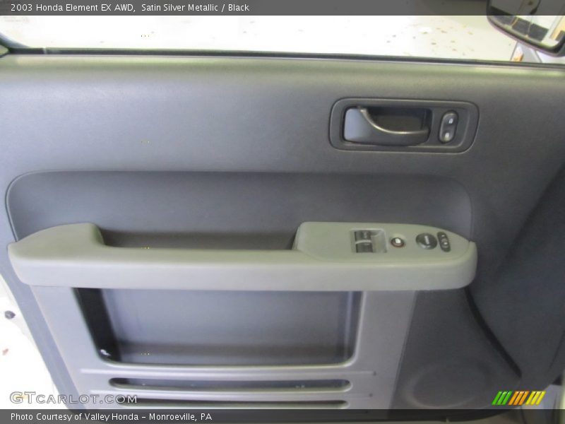 Satin Silver Metallic / Black 2003 Honda Element EX AWD