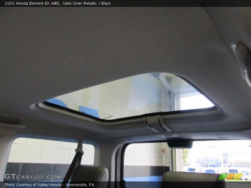Satin Silver Metallic / Black 2003 Honda Element EX AWD