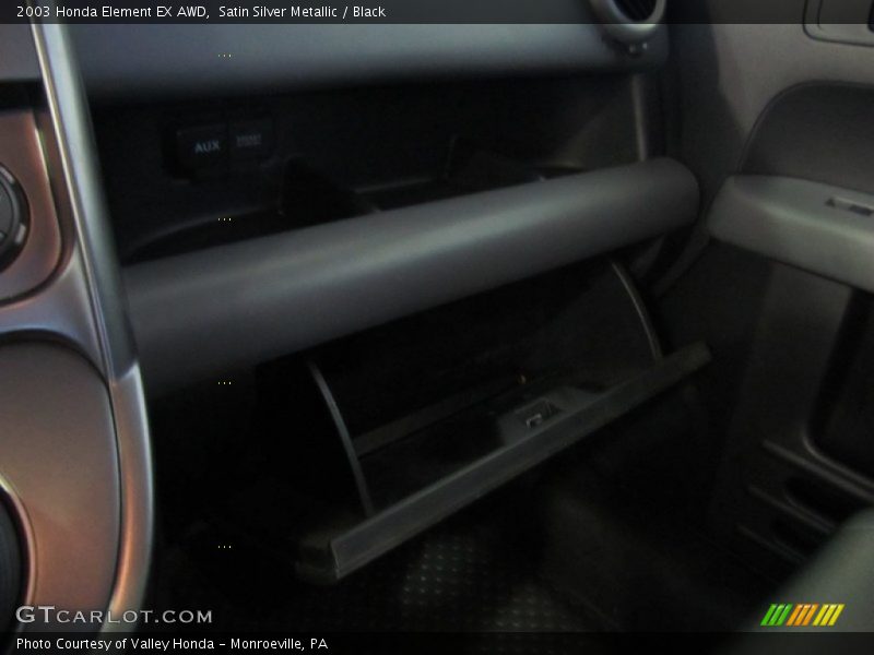 Satin Silver Metallic / Black 2003 Honda Element EX AWD