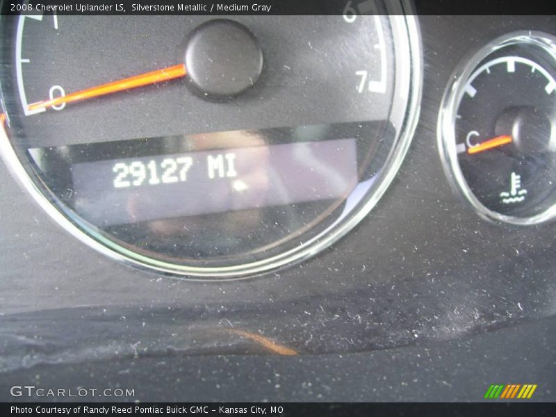 Silverstone Metallic / Medium Gray 2008 Chevrolet Uplander LS
