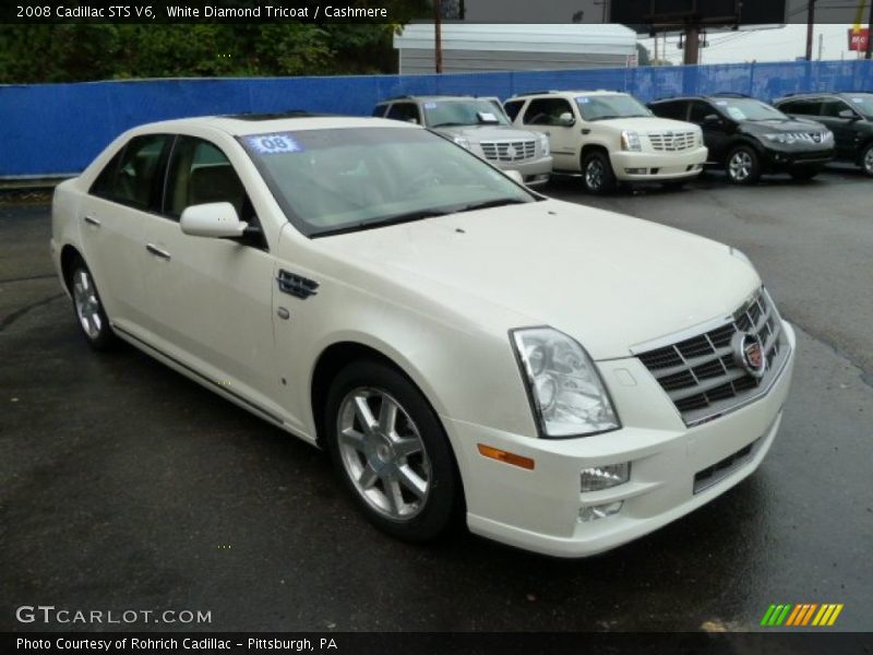 Front 3/4 View of 2008 STS V6