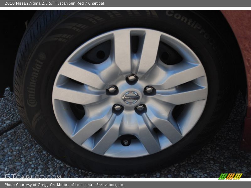 Tuscan Sun Red / Charcoal 2010 Nissan Altima 2.5 S