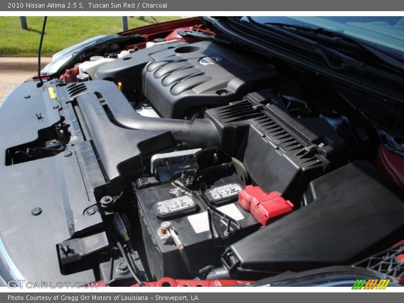 Tuscan Sun Red / Charcoal 2010 Nissan Altima 2.5 S