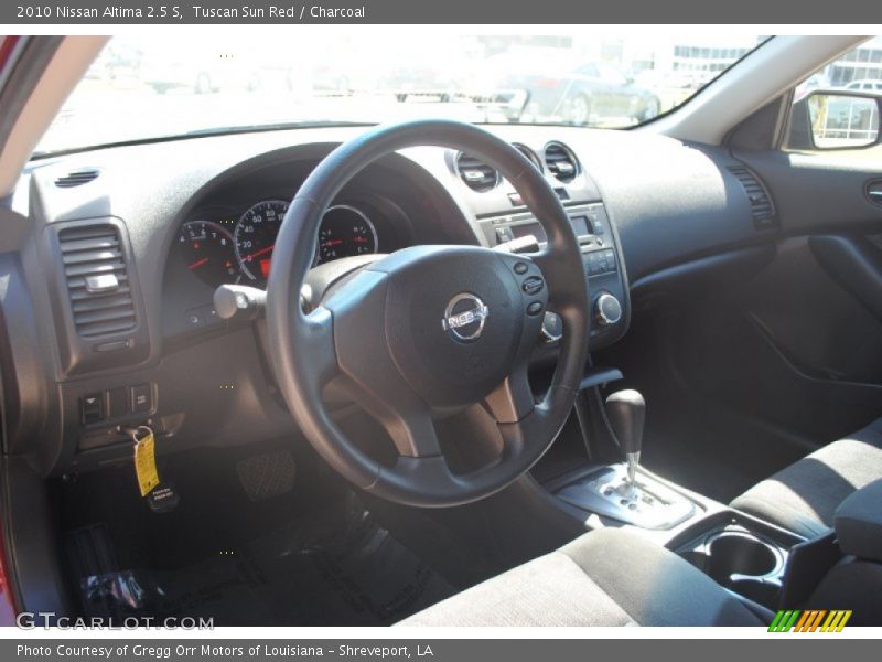 Tuscan Sun Red / Charcoal 2010 Nissan Altima 2.5 S