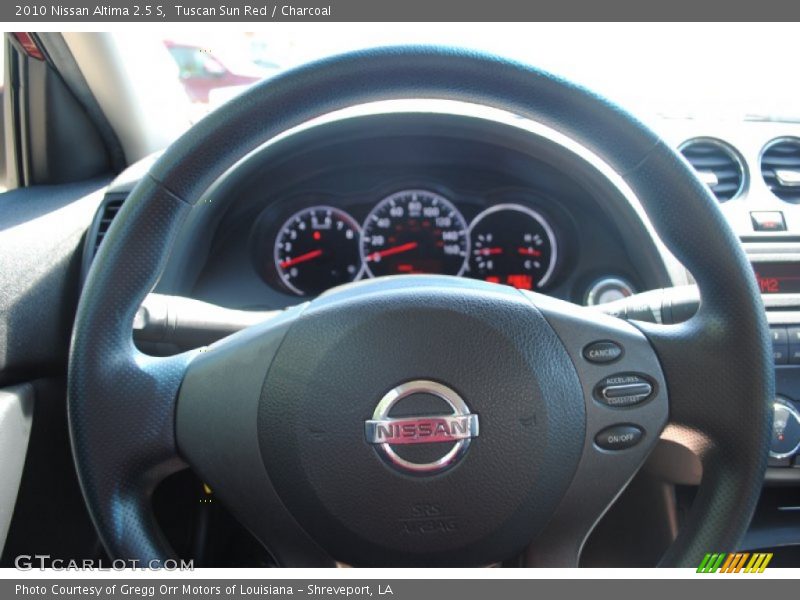 Tuscan Sun Red / Charcoal 2010 Nissan Altima 2.5 S