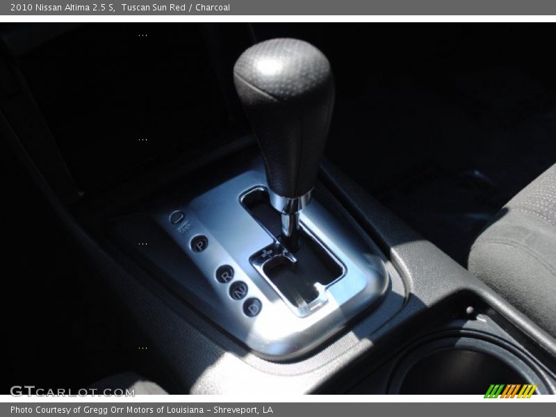 Tuscan Sun Red / Charcoal 2010 Nissan Altima 2.5 S