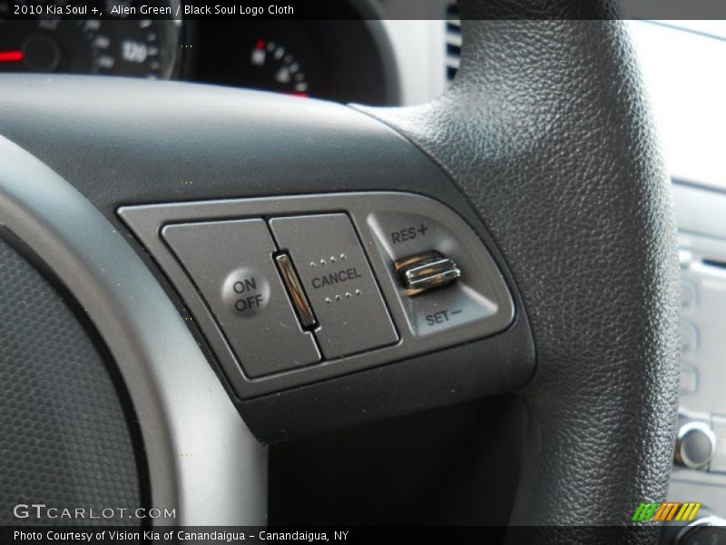 Alien Green / Black Soul Logo Cloth 2010 Kia Soul +