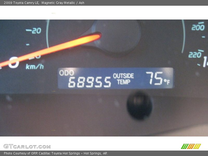 Magnetic Gray Metallic / Ash 2009 Toyota Camry LE