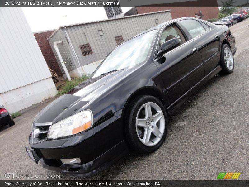 Nighthawk Black Pearl / Parchment 2002 Acura TL 3.2 Type S