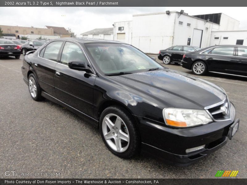 Nighthawk Black Pearl / Parchment 2002 Acura TL 3.2 Type S