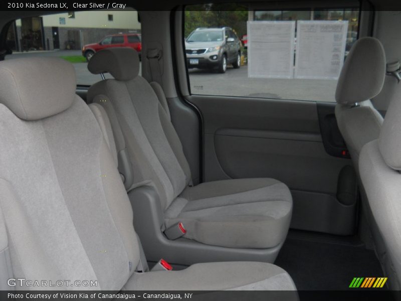 Clear Silver / Gray 2010 Kia Sedona LX