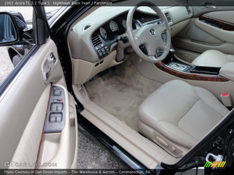  2002 TL 3.2 Type S Parchment Interior