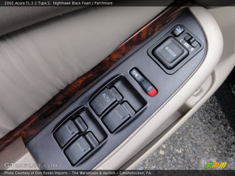 Controls of 2002 TL 3.2 Type S