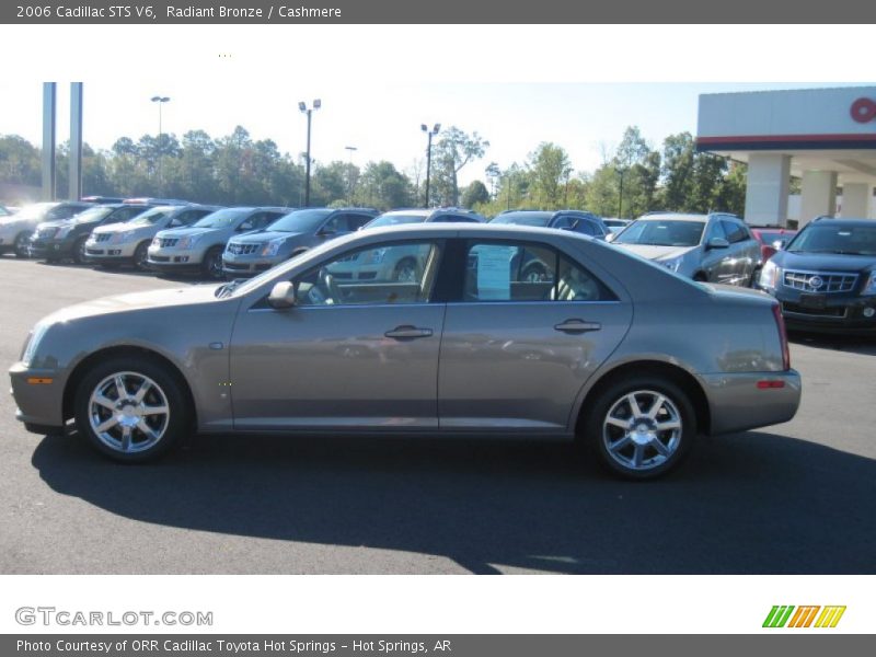 Radiant Bronze / Cashmere 2006 Cadillac STS V6