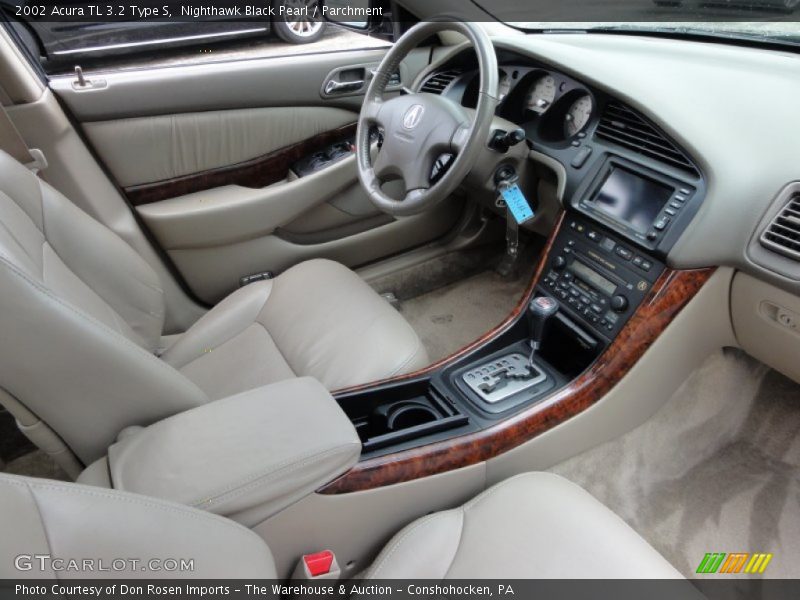  2002 TL 3.2 Type S Parchment Interior