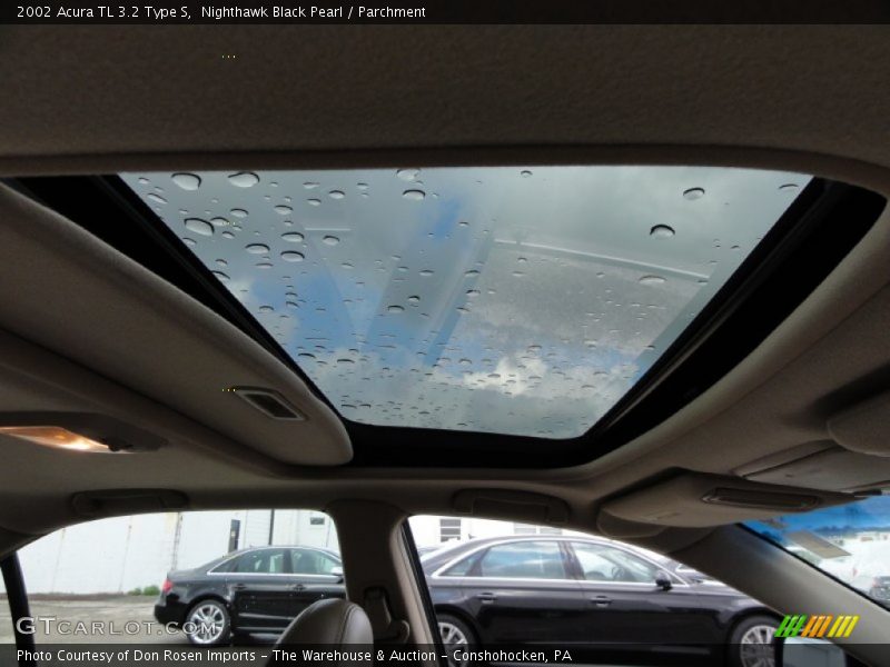 Sunroof of 2002 TL 3.2 Type S