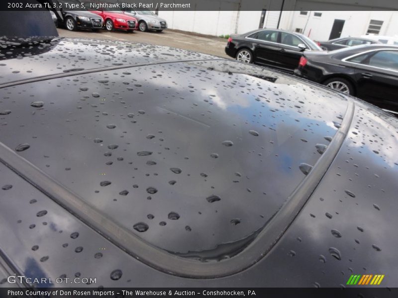 Sunroof of 2002 TL 3.2 Type S