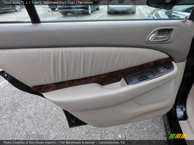 Nighthawk Black Pearl / Parchment 2002 Acura TL 3.2 Type S