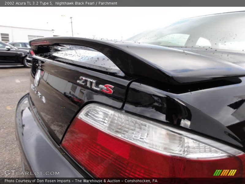 Nighthawk Black Pearl / Parchment 2002 Acura TL 3.2 Type S