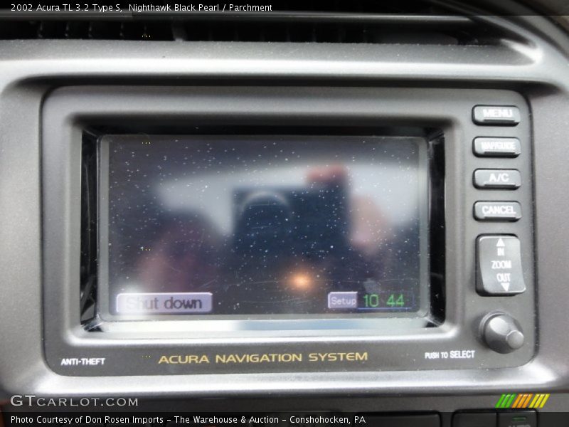 Nighthawk Black Pearl / Parchment 2002 Acura TL 3.2 Type S
