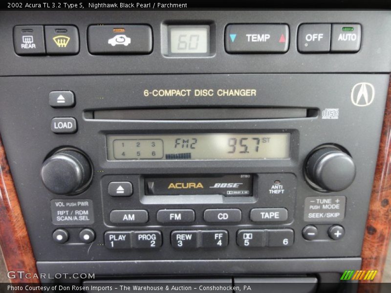 Audio System of 2002 TL 3.2 Type S